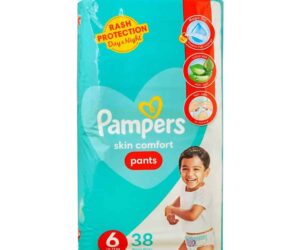 Pampers Skin Comfort Pants 38pcs, Size 6, (14-19 Kg)